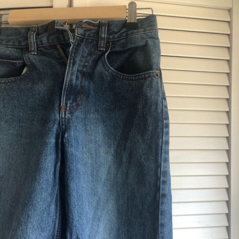 High waisted mom jeans